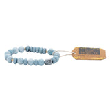 Scout Curated Wears Blue Howlite Stone Stacking Bracelet