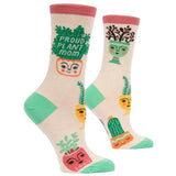 Blue Q - Crew Socks - Proud Plant Mom