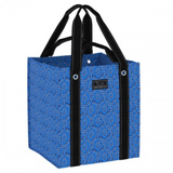 Scout Merci Beau Blue Bagette Market Tote reusable grocery bag with reinforced bottom & dual straps – available at Be Charmed