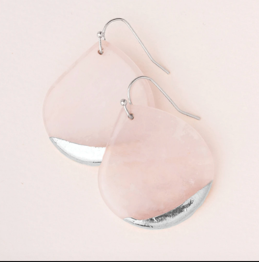 Scout Curated Wears - Earrings - Stone Dipped Teardrop