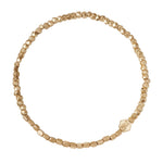 Gold Scout Curated Wears Mini Metal Stacking Bracelet – minimalist metal bracelet designed for stacking and layering, available at Be Charmed.