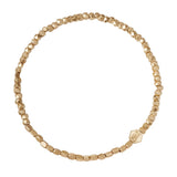 Gold Scout Curated Wears Mini Metal Stacking Bracelet – minimalist metal bracelet designed for stacking and layering, available at Be Charmed.