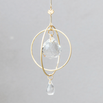 Mini Lotus Suncatcher by Scout Curated Wears, symbolizing strength and personal growth. Compact size, radiant reflections. Available at Be Charmed.