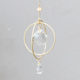 Mini Lotus Suncatcher by Scout Curated Wears, symbolizing strength and personal growth. Compact size, radiant reflections. Available at Be Charmed.