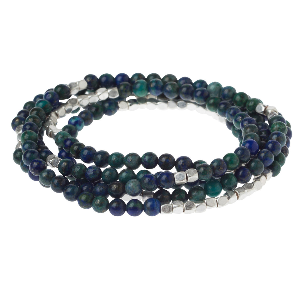 Scout Curated Wears stone wrap bracelet layered natural stone jewelry stylish everyday accessory Available at Be Charmed