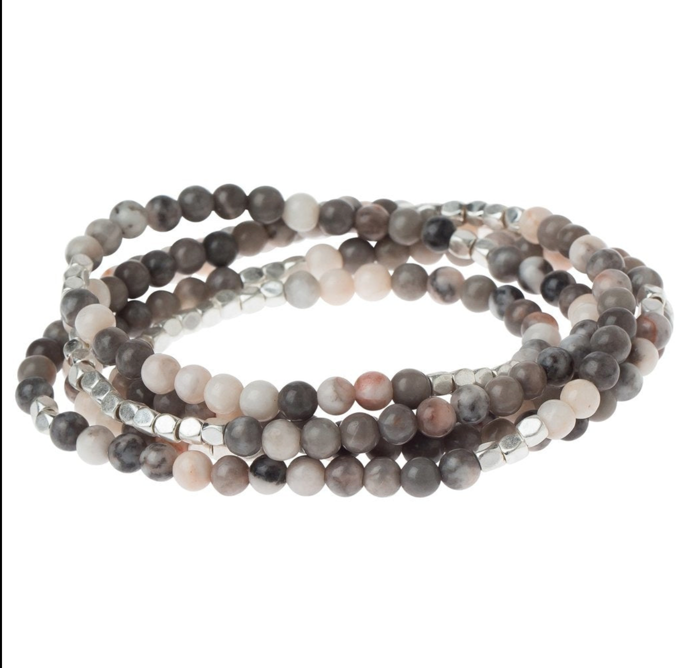 Scout Curated Wears stone wrap bracelet layered natural stone jewelry stylish everyday accessory Available at Be Charmed