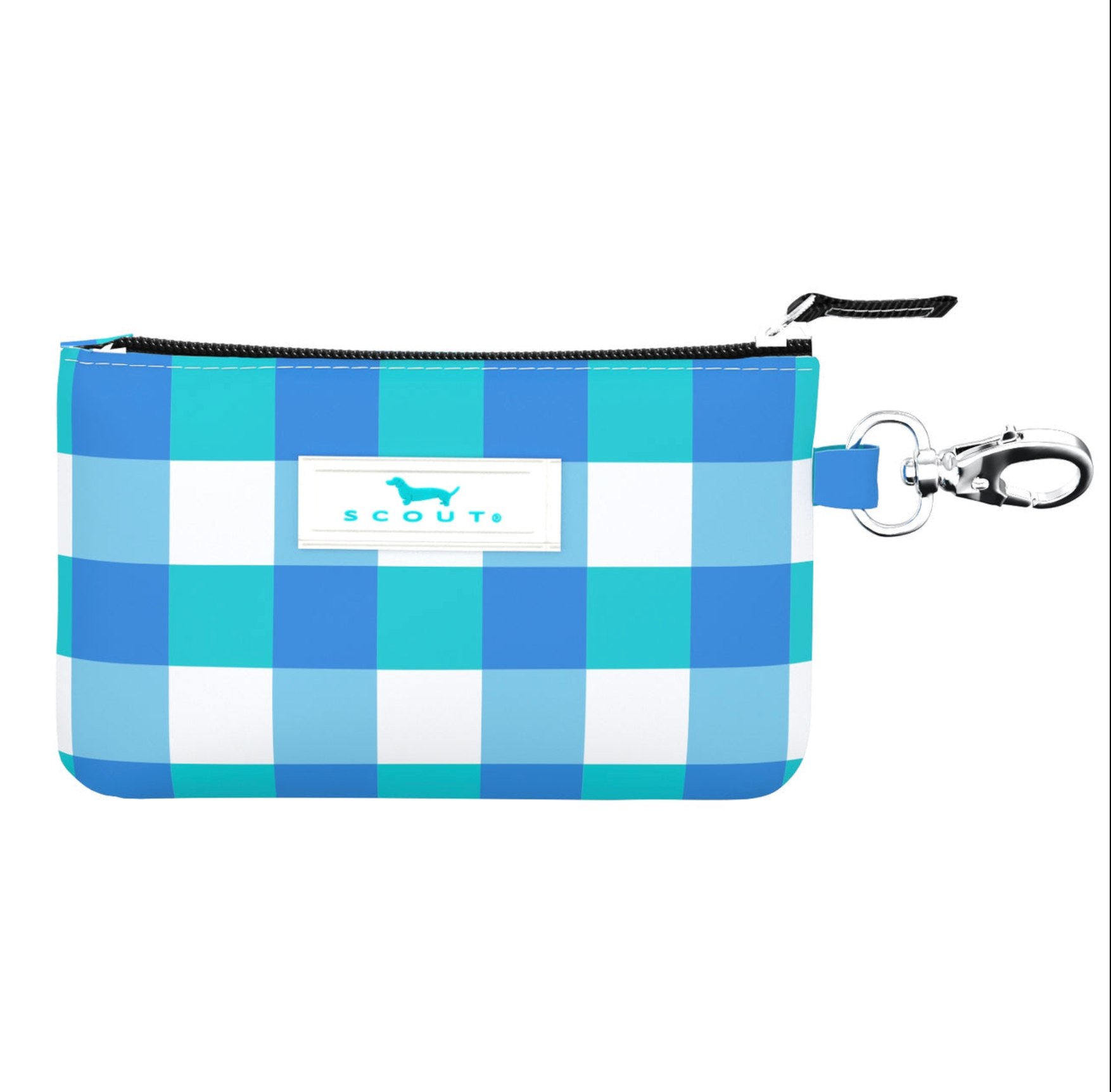  Friend of Dorothy SCOUT IDKase Card Holder – 5″×3.25″×0.5″ water‑resistant coated cotton slim wallet with clear ID window and key‑clasp clip. Available at Be Charmed