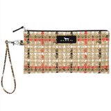 Scout Plaidison Avenue Kate wristlet wallet with detachable strap and zip closure – available at Be Charmed