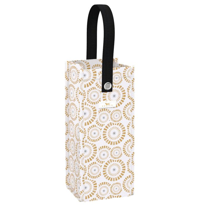 Scout Golden Glow Large Spirit Liftah reusable beverage bag (fits large bottles & jars) — available at Be Charmed