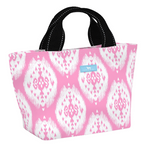 Ikant Belize SCOUT Nooner insulated lunch bag – 14.25″ W x 8″ H x 6″ D, foam-insulated, water-resistant poly twill, exterior zipper pocket. Folds flat for compact storage. Available at Be Charmed