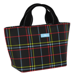 SCOUTlander SCOUT Nooner insulated lunch bag – 14.25″ W x 8″ H x 6″ D, foam-insulated, water-resistant poly twill, exterior zipper pocket. Folds flat for compact storage. Available at Be Charmed