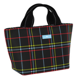 SCOUTlander SCOUT Nooner insulated lunch bag – 14.25″ W x 8″ H x 6″ D, foam-insulated, water-resistant poly twill, exterior zipper pocket. Folds flat for compact storage. Available at Be Charmed