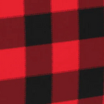 Red and black checkered pattern of Scout Flanel No 5