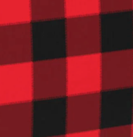 Red and black checkered pattern of Scout Flanel No 5