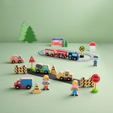 Mud Pie - Train Track Toy Set