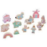 Mud Pie Princess Toy Wood Set