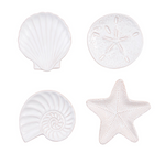 Mud Pie Shell Tidbit Plate