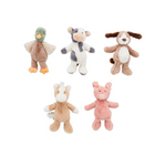 Mud Pie Farm Plush Rattle Pals
