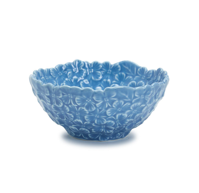 Two's Company Tid Bit Bowl Hydrangea