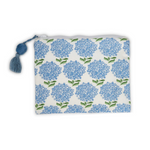 Two's Company  Large Multipurpose Pouch Hydrangea