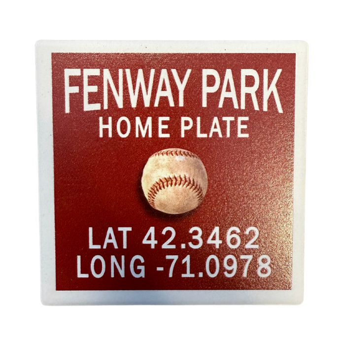 Paint the Town Coaster Fenway Park Home Plate