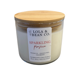 Lola & Bean 3 Wick Soy Candle Sparkling Prosecco