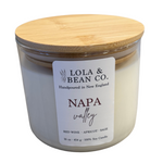 Lola & Bean 3 Wick Soy Candle Napa Valley