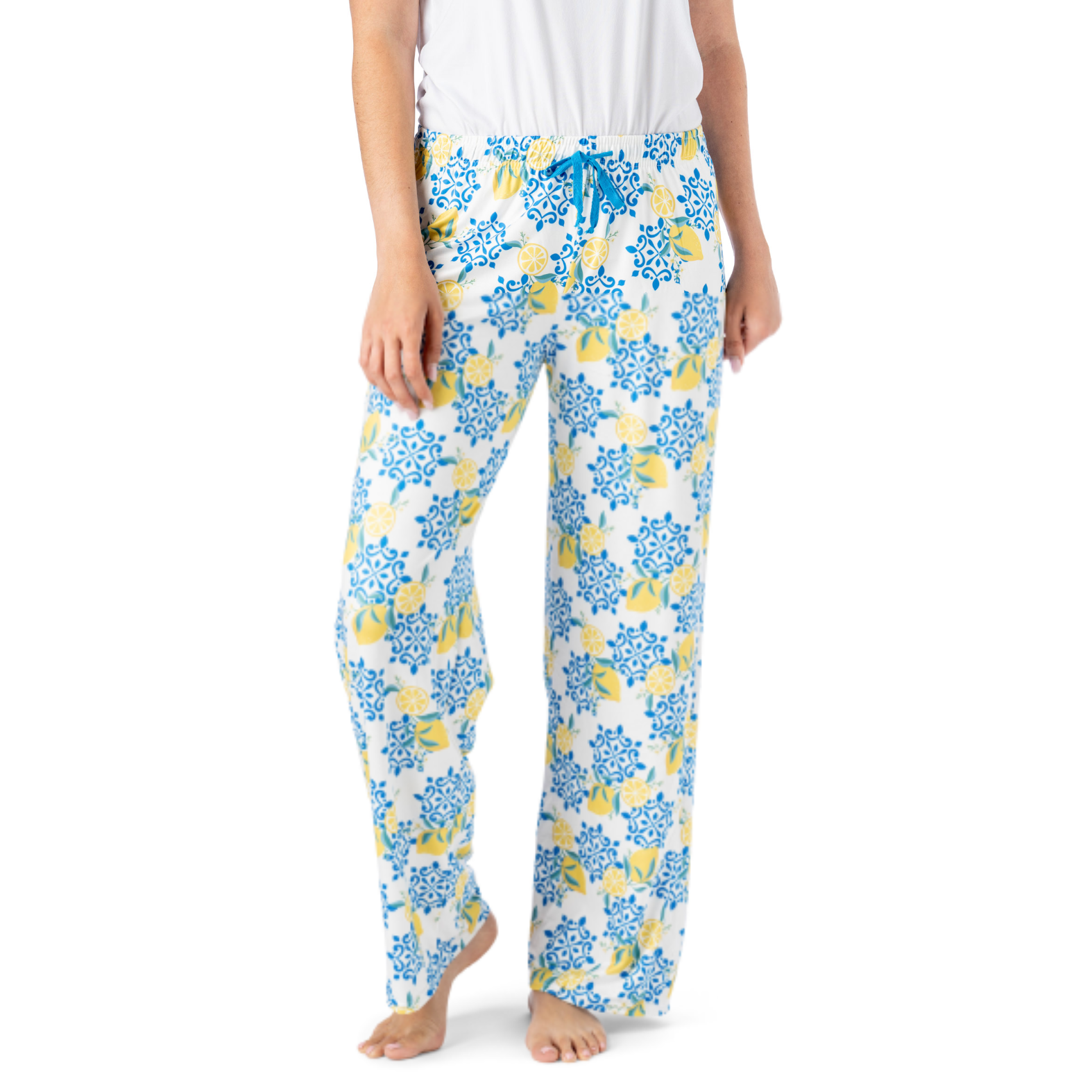 Hello Mello Sleepless in Santotini Lazy Daisy Pants