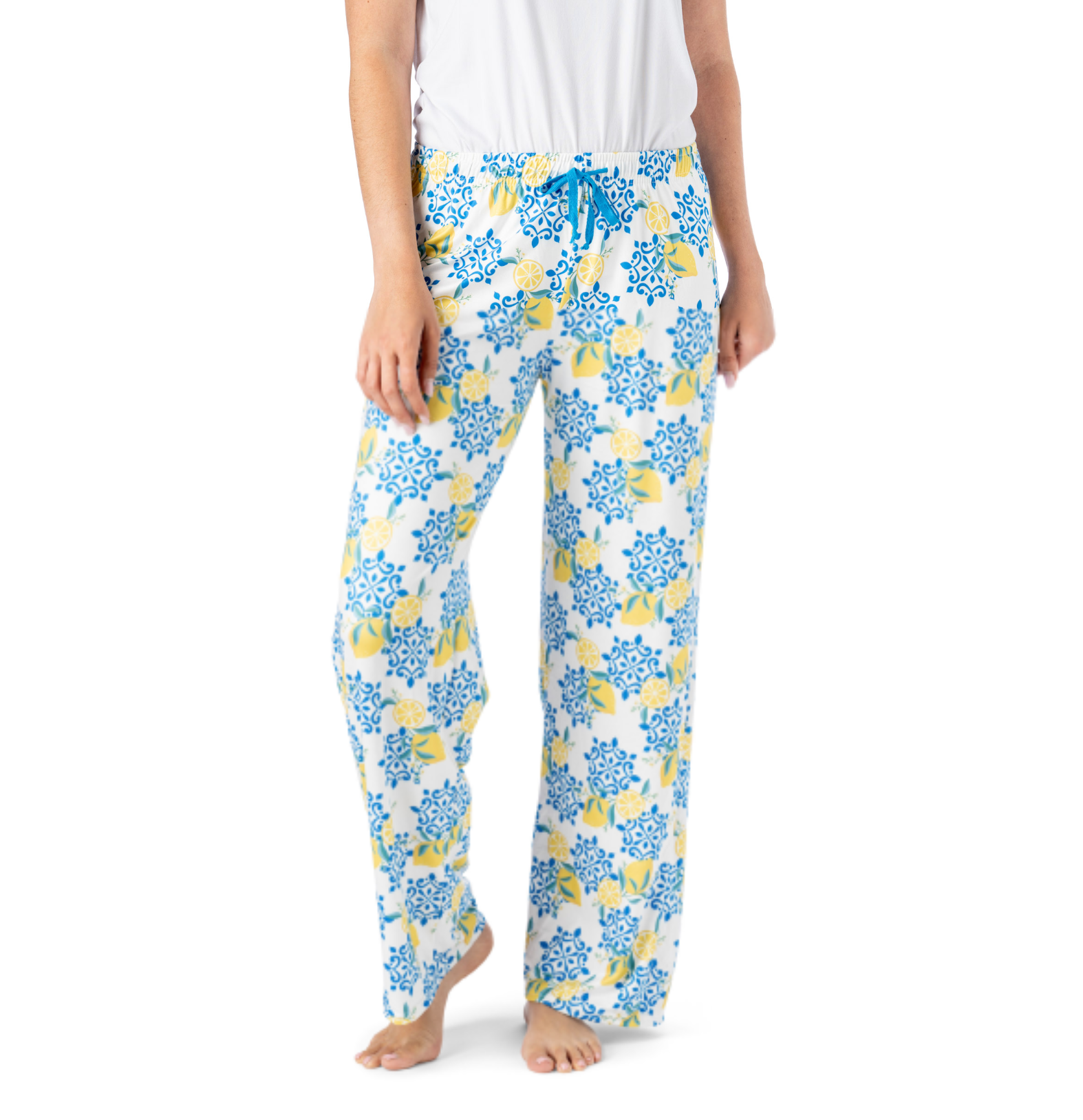 Hello Mello Sleepless in Santotini Lazy Daisy Pants