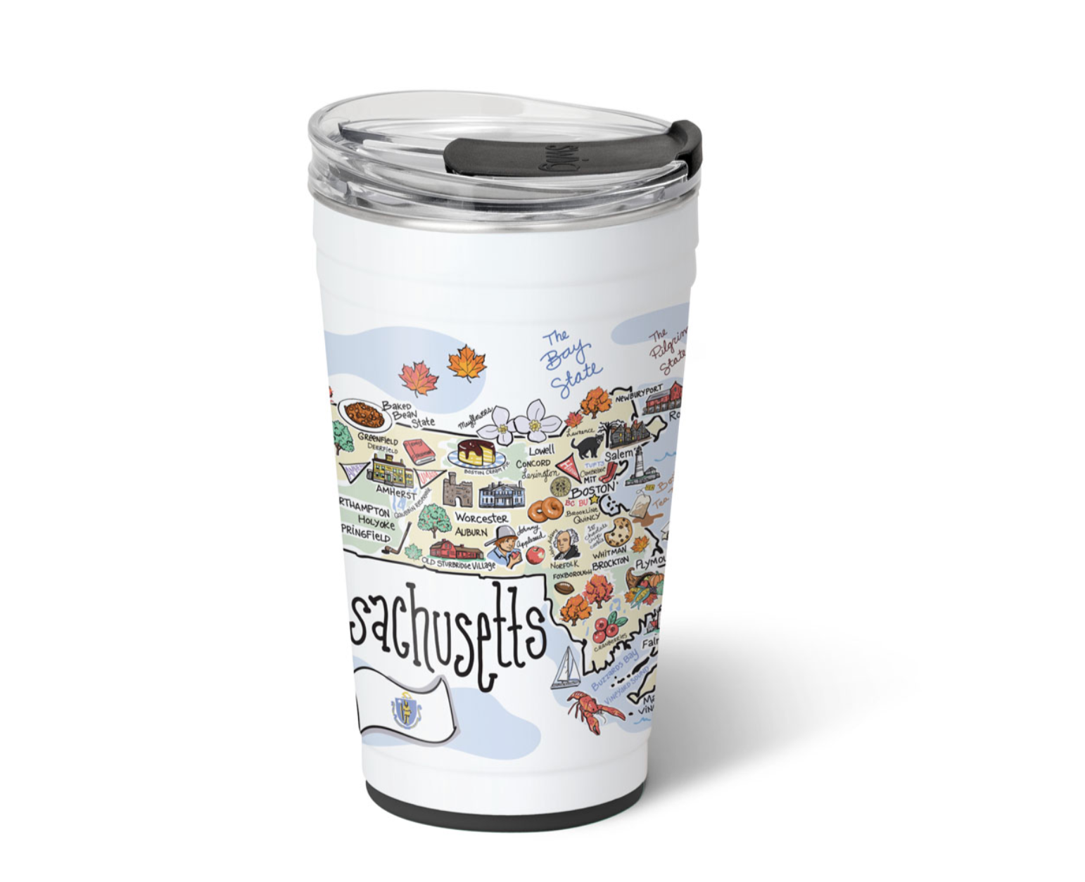 Swig Massachusetts Party Cup 24oz