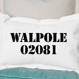 Rustic Marlin - Walpole 02081 12x18 Throw Pillow