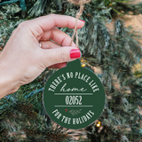 Rustic Marlin Ornament There's No Place Like Home 02052