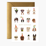 Rifle Paper Co Birthday Card Party Pups