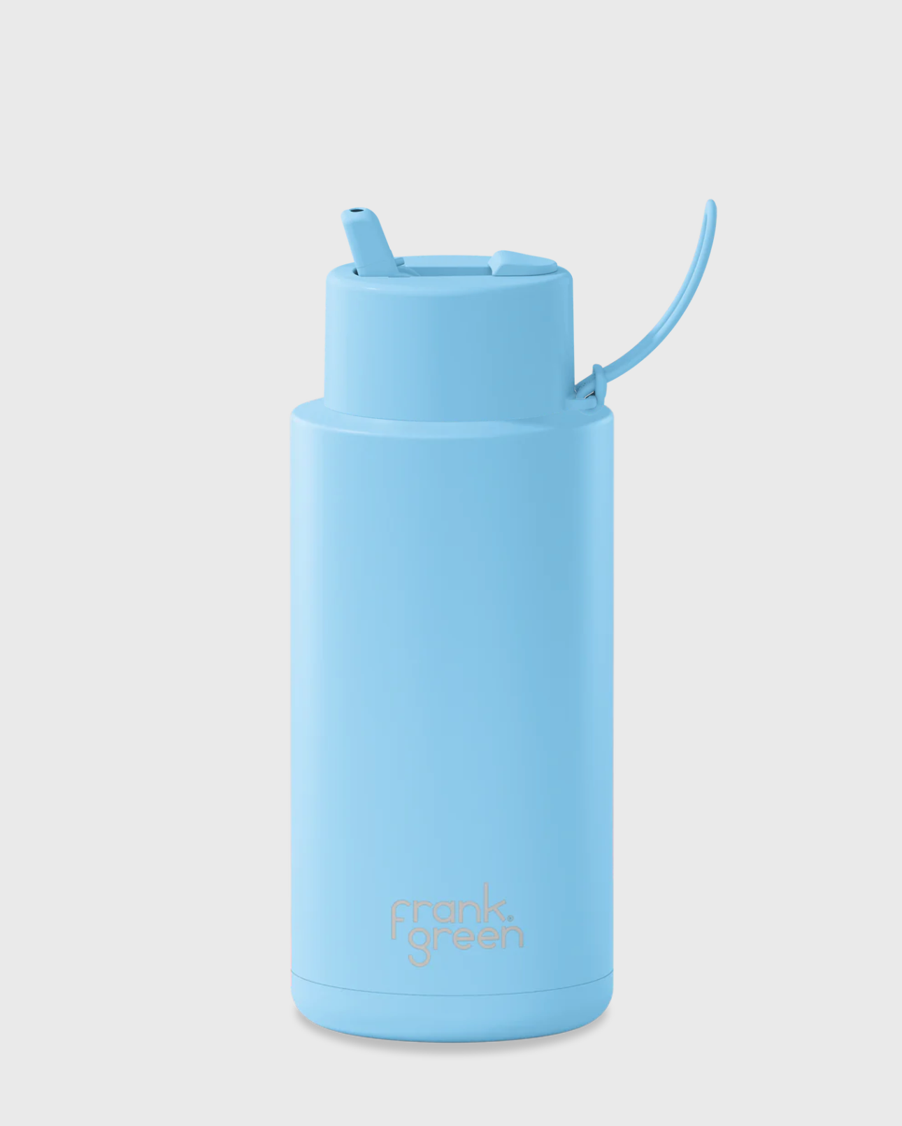 Frank Green 34oz Sky Blue Ceramic Reusable Bottle