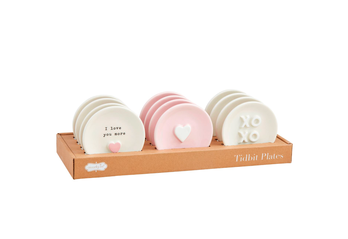 Mud Pie  Mom Tidbit Plates