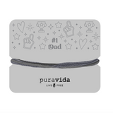 Pura Vida #1 Dad Gifting Original Bracelet  on card