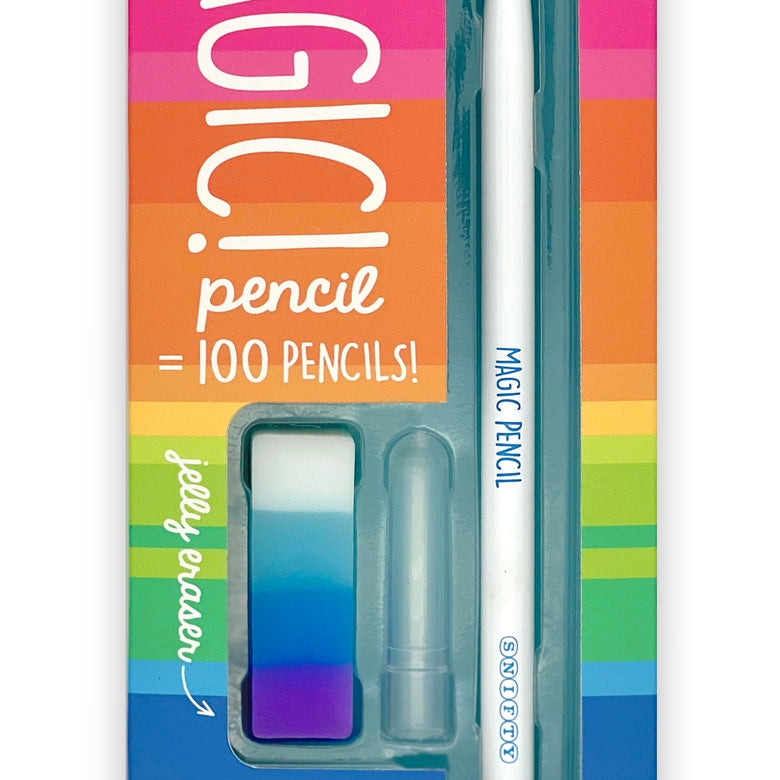 Snifty Magic Pencil White – color-changing novelty pencil that shifts as you write, fun for school, journaling, or gifts. Available at Be Charmed