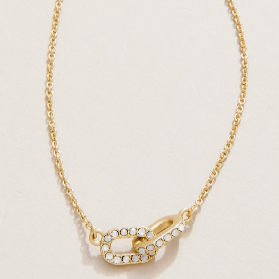 Gold Spartina 449 Forever Friends Necklace 18 Inch – Elegant gold-tone necklace with engraved charm celebrating friendship and love. Ideal for gifting your best friend. Thoughtfully designed with quality materials and lobster clasp closure. Available at Be Charmed.