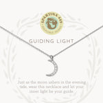 Silver on card Spartina 449 Guiding Light Necklace 18 Inch – Elegant charm necklace featuring a compass design symbolizing guidance, purpose, and hope. Dainty 18" chain with secure clasp makes it ideal for daily wear or gifting. A heartfelt token of encouragement. 