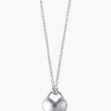 Silver Spartina 449 Love Necklace 18 Inch – Elegant heart charm necklace engraved with “Love.” A classic and meaningful gift for someone special. Features a delicate 18" chain, secure clasp, and polished finish, ideal for daily wear or special occasions. Available at Be Charmed.