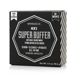 Spongellé 20+ Men’s Super Buffer in the Black Scrubber scent. Available at Be Charmed