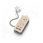 Tech Candy Multifunctional charging adapter with multiple ports on a white background. Available at Be Charmed