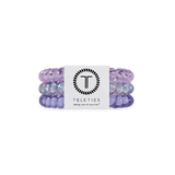 Lavender Mist hair ties with a Teleties label on a white background. Available at Be Charmed