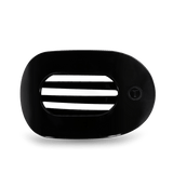 Teleties Flat Round Hair Clip in Jet Black, no-damage sleek hair accessory, available at Be Charmed