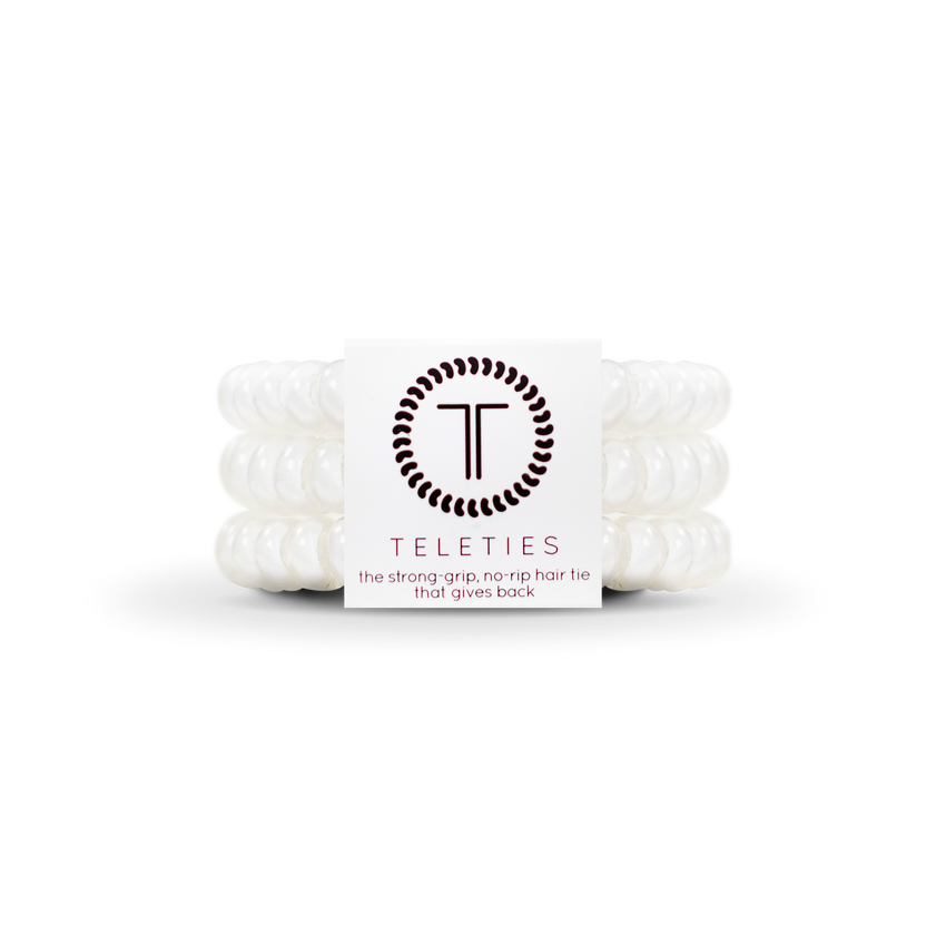 Teleties Large Coconut White