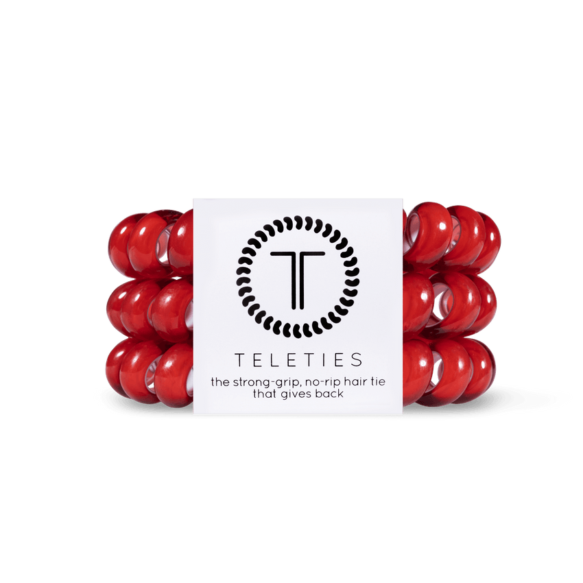 Teleties - Hair Ties - Large Scarlet Red available at Be Charmed