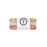Small Calming Coral Hair Ties by Teleties, strong grip and no-rip hair accessories, available at Be Charmed.