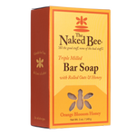 The Naked Bee 5oz Triple Milled Soap Orange Blossom Honey