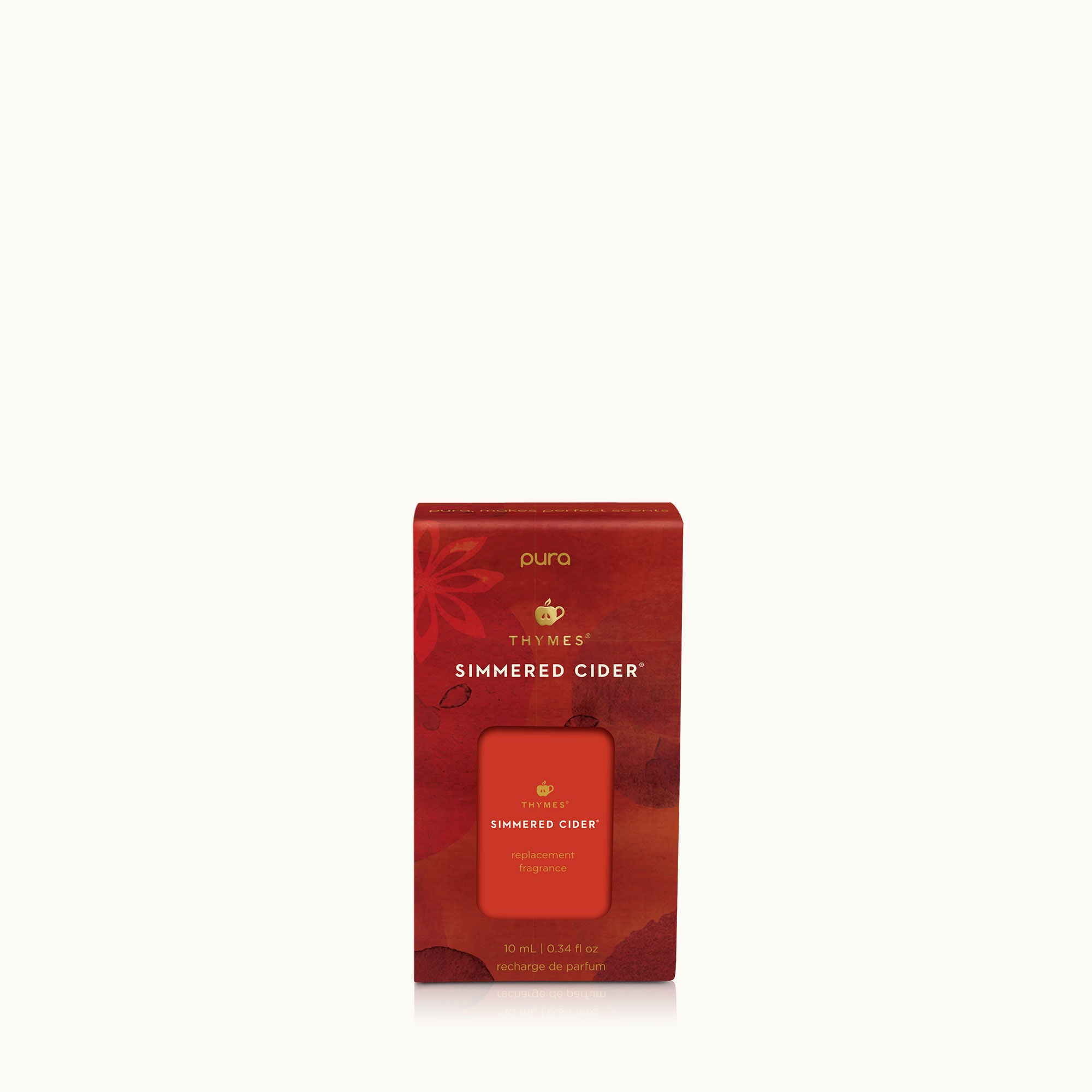 Thymes Simmered Cider Pura Smart Home Diffuser Refill available at Be Charmed.
