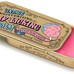 Tinte Lip Balm – Cotton Candy flavored lip balm in vintage slider tin, sweet and hydrating. Available at Be Charmed.